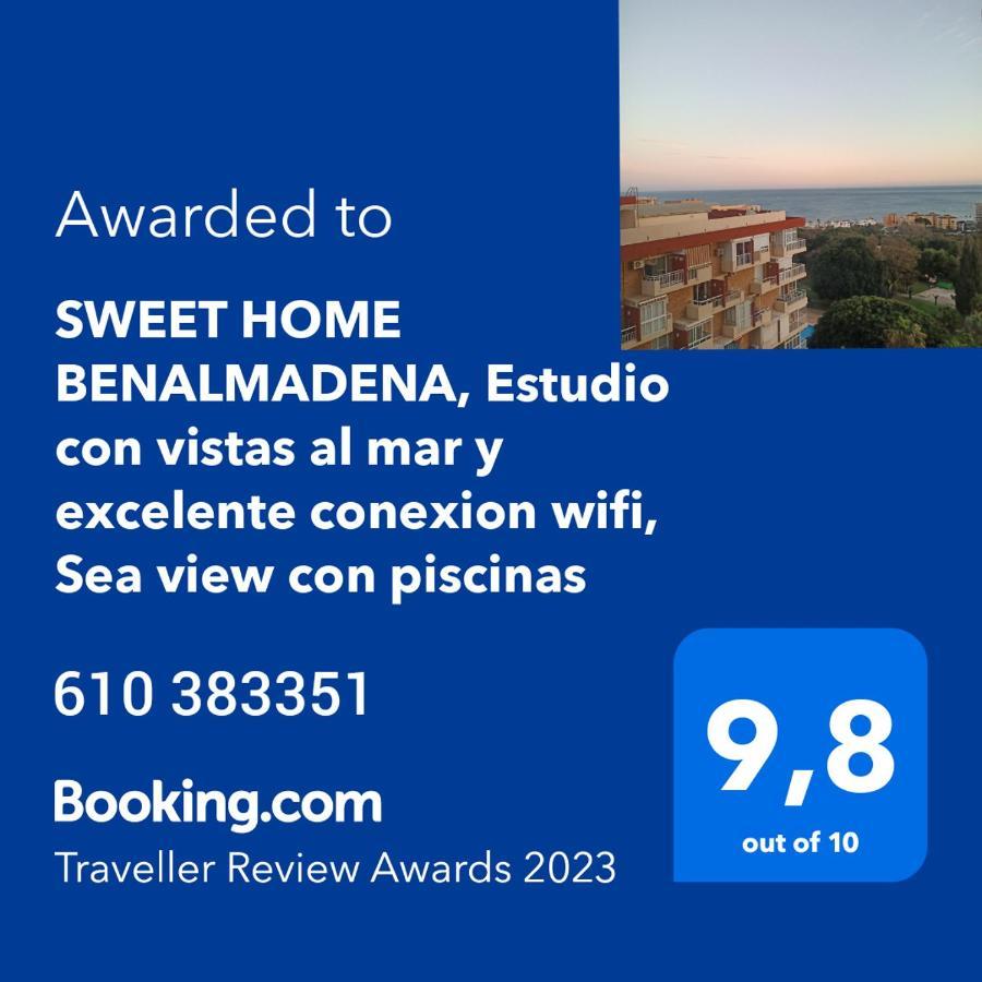 Sweet Home Benalmadena, Estudio Con Vistas Al Mar Y Excelente Conexion Wifi, Para No Fumadores, Con Piscinas, Sea Views, With Swimming Pools, Completely Renovated, Ideal For Older People, Bright With Morning Sun, No Smoking 外观 照片